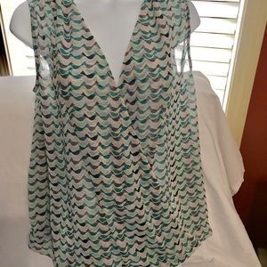 CAbi Tweet Top Size Small sample with tag